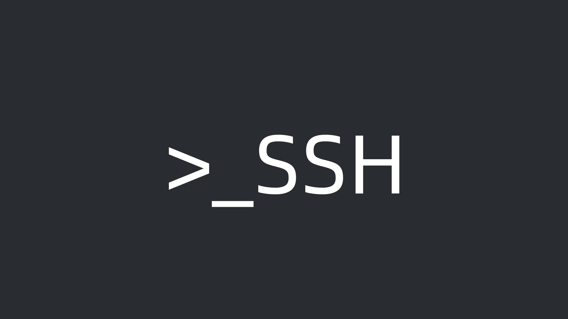 ssh远程连接服务